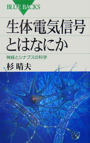 【中古】生体電気信号とはなにか 神経とシナプスの科学/講談社/杉晴夫（新書）