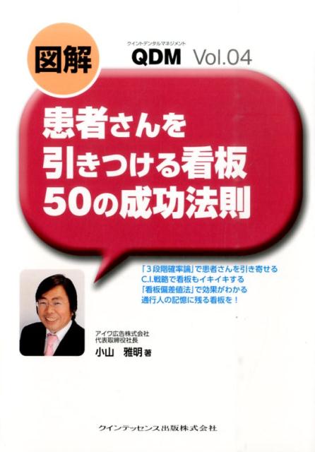 【中古】図解患者さんを引きつける看板50の成功法則/クインテッセンス出版/小山雅明（単行本（ソフトカバー））
