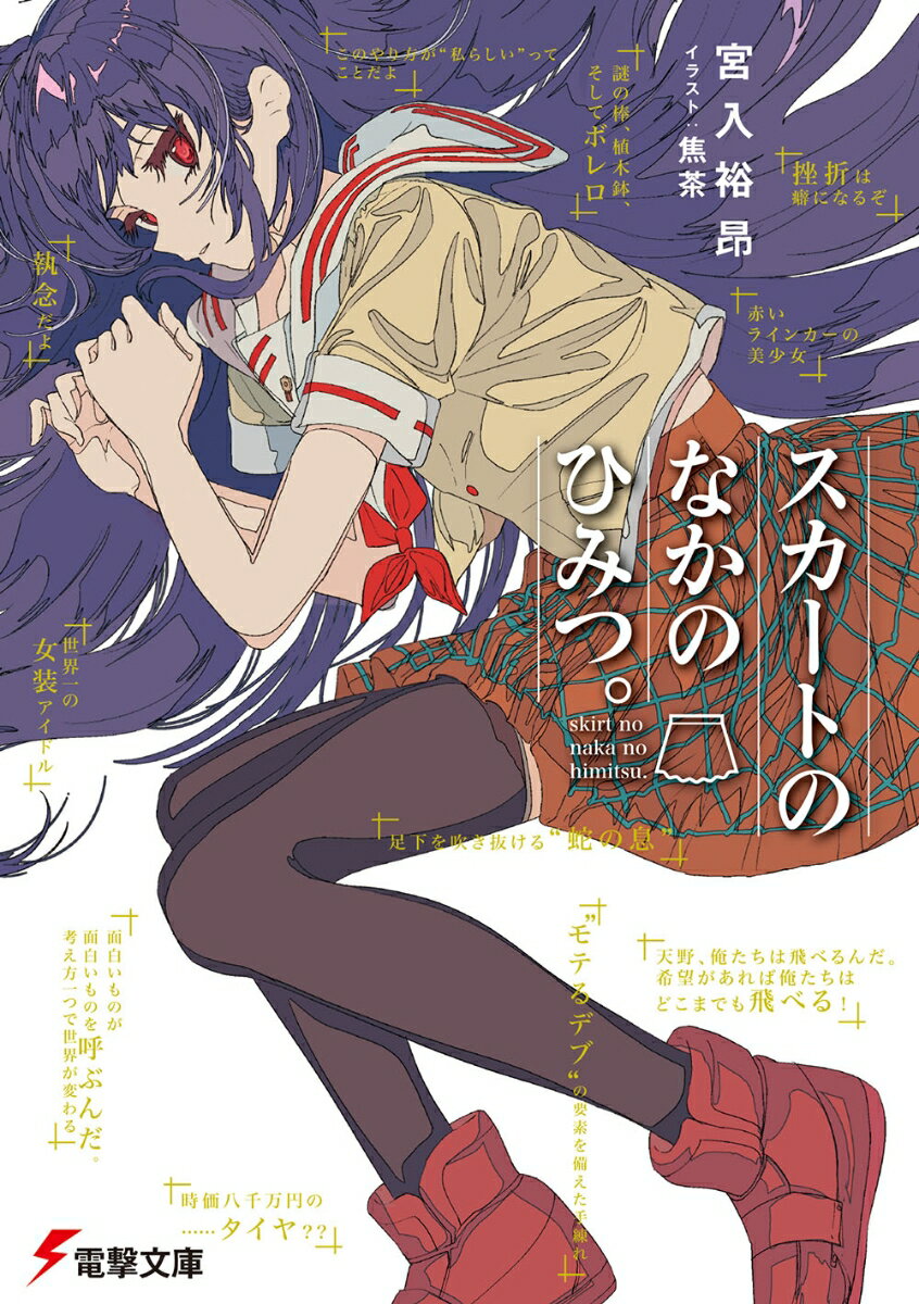【中古】スカートのなかのひみつ。/KADOKAWA/宮入裕昂（文庫）