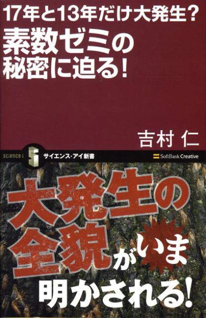 【中古】素数ゼミの秘密に迫る！ 17年と13年だけ大発生？/SBクリエイティブ/吉村仁（新書）