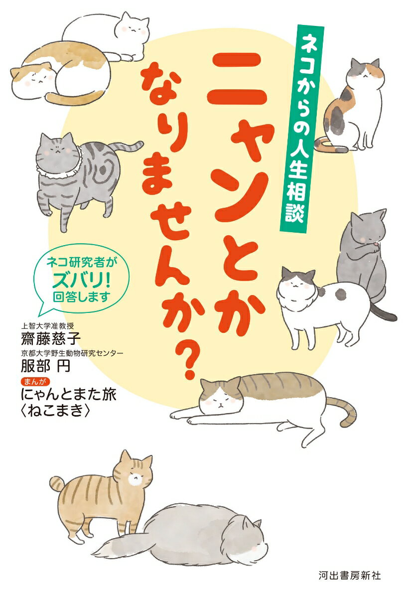 【中古】ニャンとかなりませんか？ ネコからの人生相談/河出書房新社/齋藤慈子（単行本）