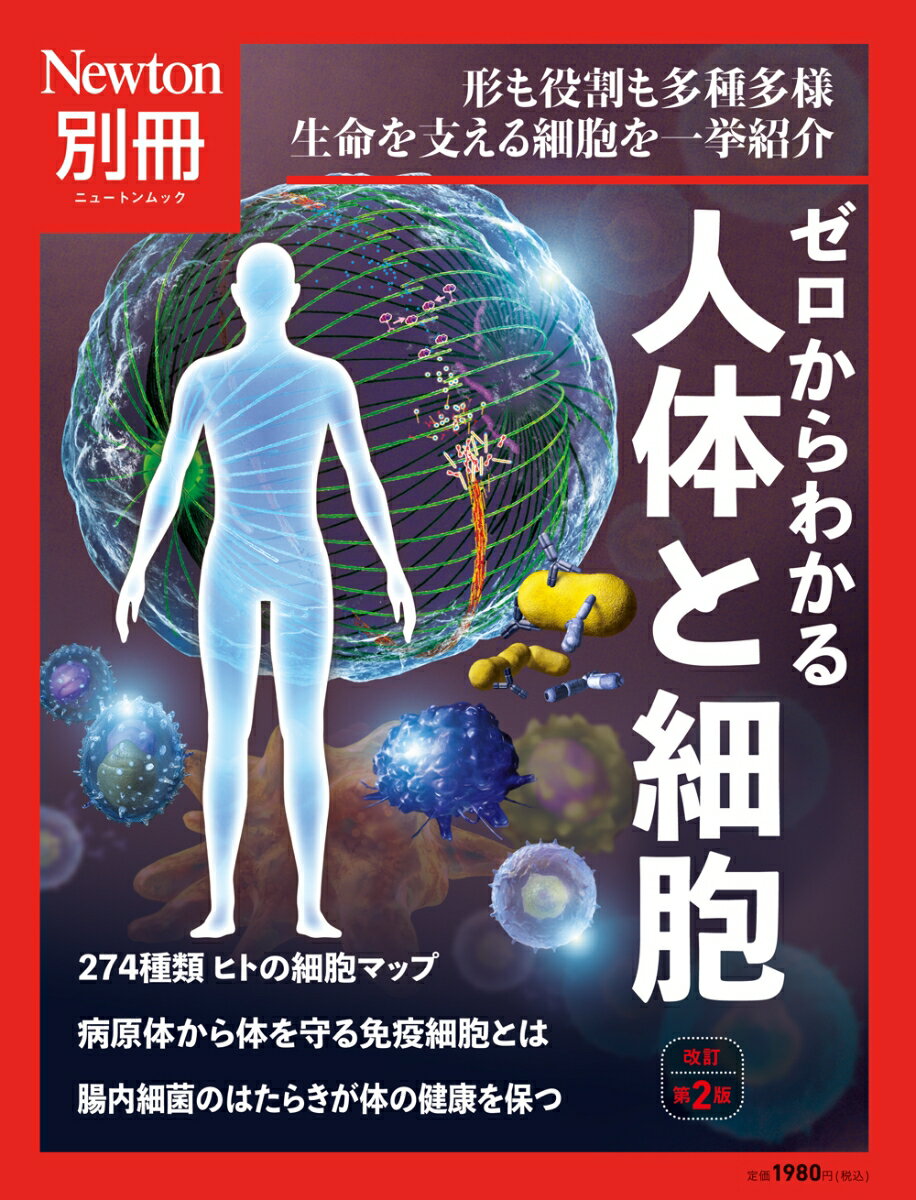 【中古】ゼロからわかる人体と細胞 改訂第2版/ニュ-トンプレス（ムック）