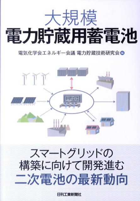 【中古】大規模電力貯蔵用蓄電池/日刊工業新聞社/電気化学会（単行本）(3.0)