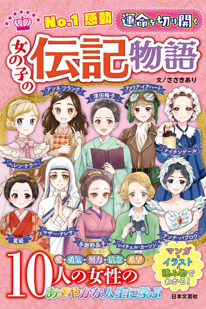 【中古】No．1感動運命を切り開く女の子の伝記物語/日本文芸社/女の子の伝記物語研究会（単行本）