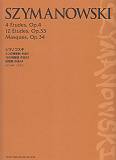 【中古】シマノフスキ／4つの練習曲作品4・12の練習曲作品33・仮面劇作品34/プリズム/カロル・シマノフスキ（楽譜）