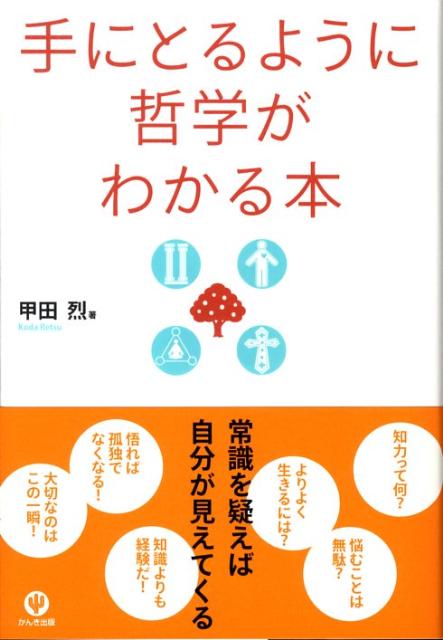 【中古】手にとるように哲学がわかる本/かんき出版/甲田烈（単行本（ソフトカバー））