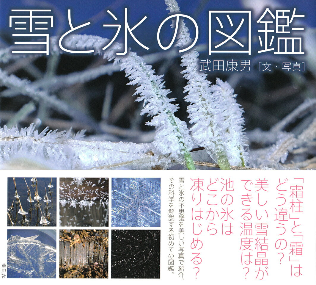 【中古】雪と氷の図鑑/草思社/武田康男（大型本）