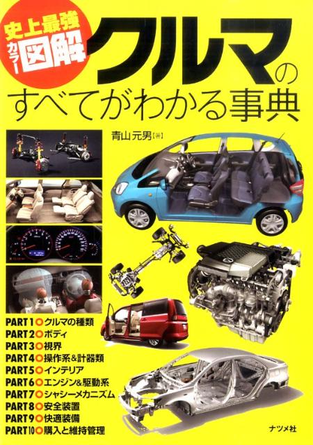 【中古】クルマのすべてがわかる事典 史上最強カラ-図解/ナツメ社/青山元男（単行本（ソフトカバー））