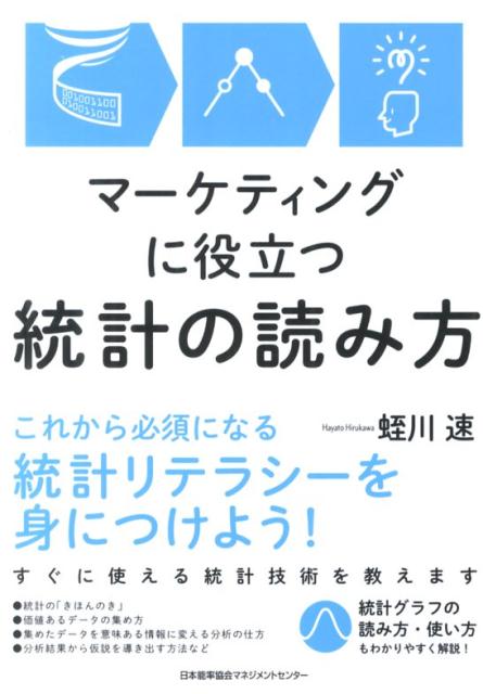 【中古】マ-ケティングに役立つ統計の読み方/日本能率協会マネジメントセンタ-/蛭川速（単行本）