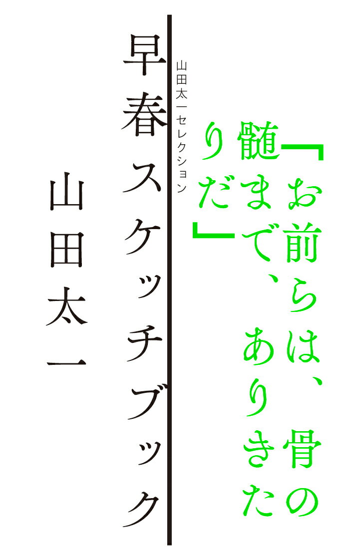 【中古】早春スケッチブック/里山社/山田太一（単行本）