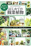 【中古】はじめての観葉植物/宝島社（大型本）