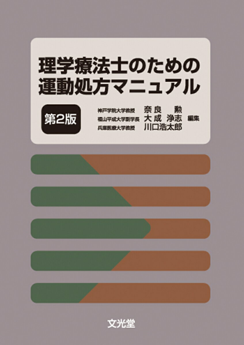 【中古】理学療法士のための運動処方マニュアル 第2版/文光堂/奈良勲（単行本）