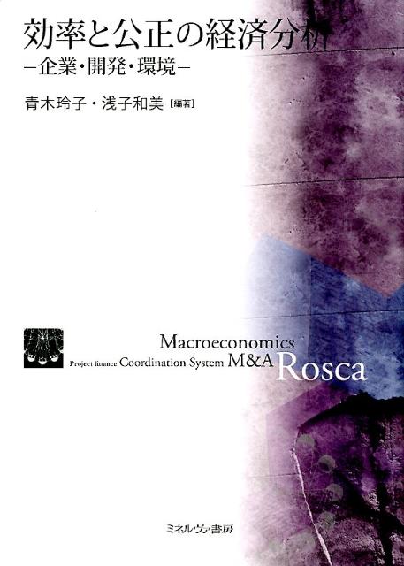 【中古】効率と公正の経済分析 企業・開発・環境/ミネルヴァ書房/青木玲子（単行本）