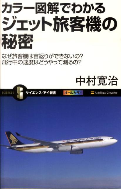 【中古】カラ-図解でわかるジェット旅客機の秘密 なぜ旅客機は宙返りができないの？飛行中の速度はどう/SBクリエイティブ/中村寛治（新書）