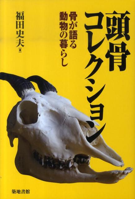 【中古】頭骨コレクション 骨が語る動物の暮らし/築地書館/福田史夫（単行本（ソフトカバー））
