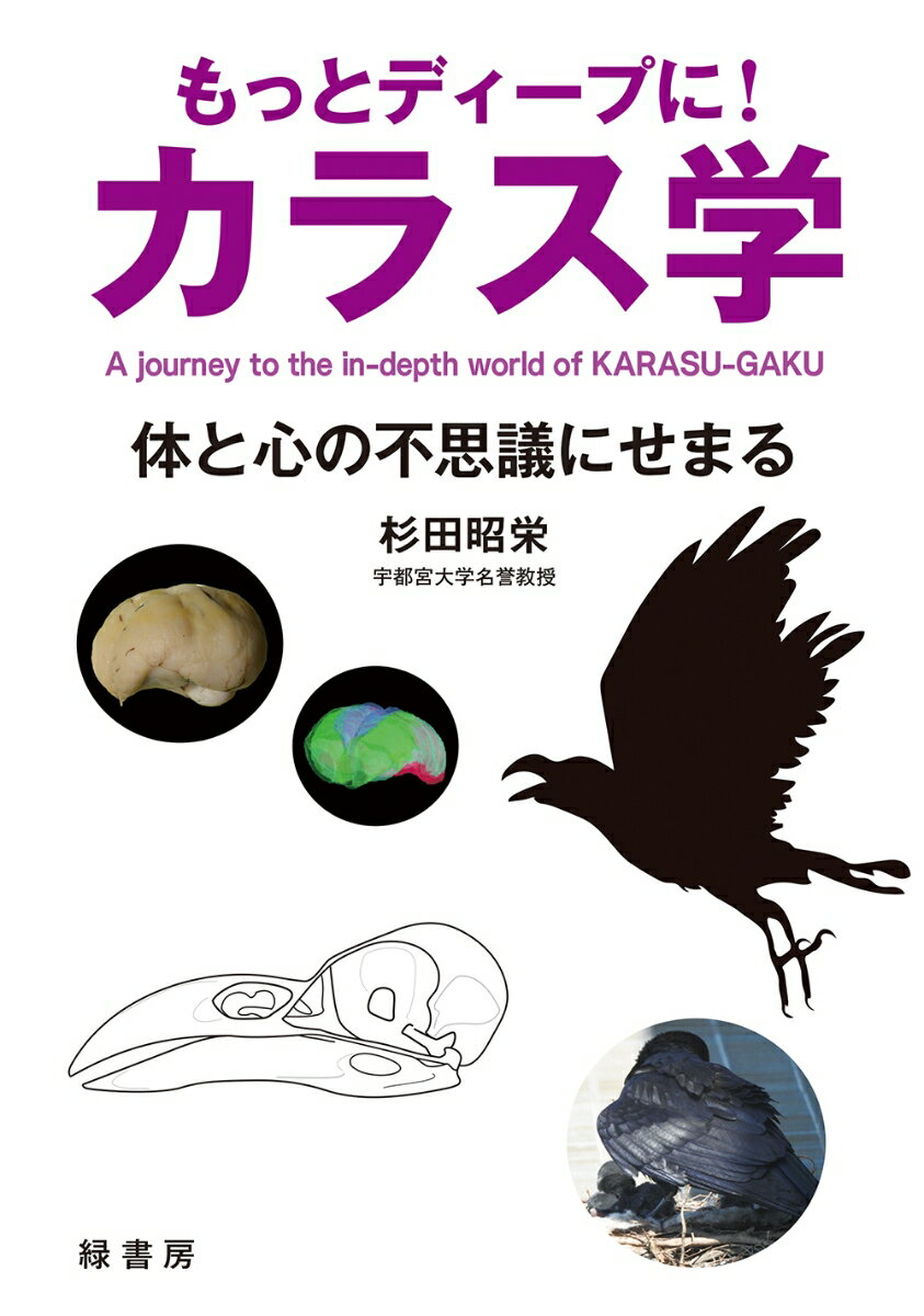 【中古】もっとディープに！カラス学 体と心の不思議にせまる/緑書房（中央区）/杉田昭栄（単行本）