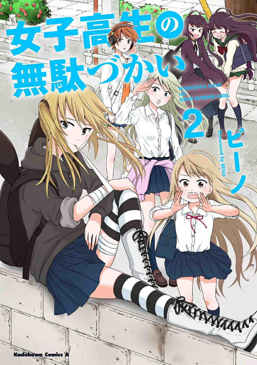 Young King C - 【中古】女子高生の無駄づかい 2/KADOKAWA/ビ-ノ（コミック）