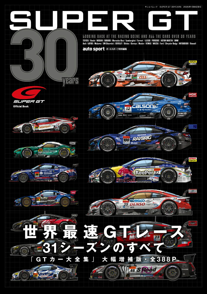 【中古】SUPER GT 30 years SUPER GT Official Book（ムック）