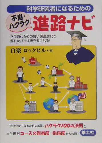 【中古】科学研究者になるための不肖・ハクラク進路ナビ（単行本）