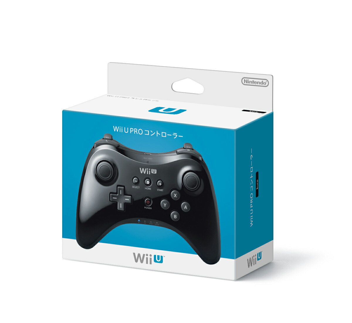 【中古】WiiU用 PROコントローラー クロ kuro 任天堂