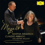 【中古】Mozart モーツァルト / ピアノ協奏曲第20番、第25番 アルゲリッチ、アバド&モーツァルト管弦楽団 輸入盤