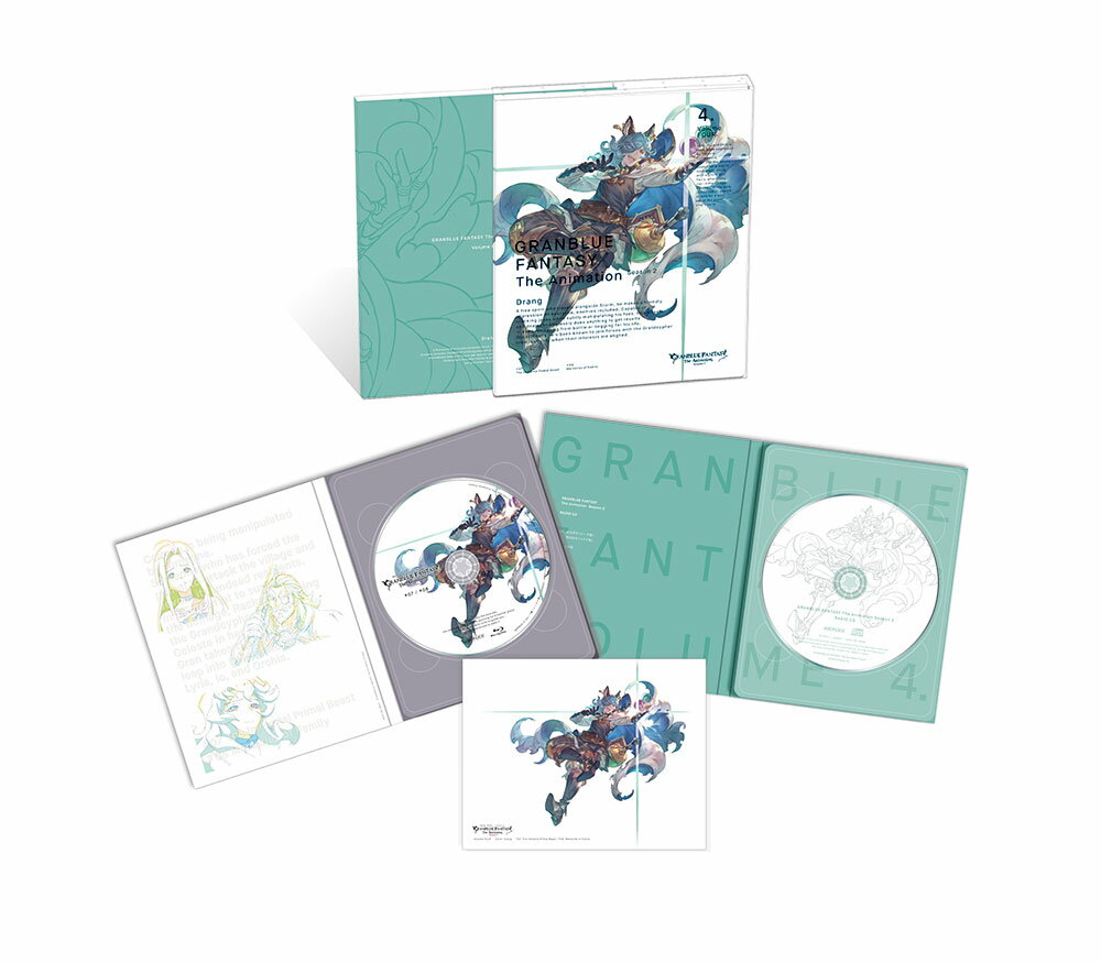 【中古】GRANBLUE　FANTASY　The　Animation　Season2　4（完全生産限定版）/DVD/ANZB-14807