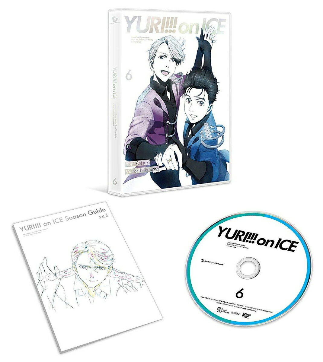 【中古】ユーリ！！！ on ICE 6 DVD/DVD/EYBA-11236