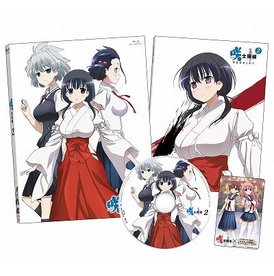 BOX - 【中古】「咲-Saki-　全国編」二/Blu−ray　Disc/PCXG-50342