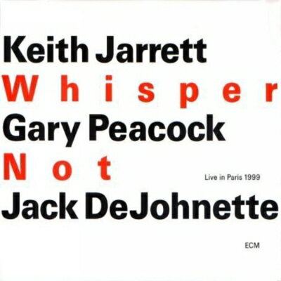 【中古】Keith Jarrett キースジャレット / Whisper Not 2CD
