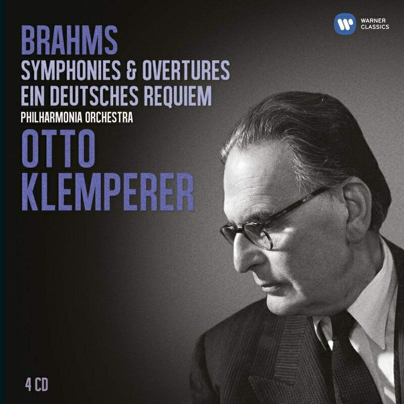 【中古】Brahms ブラームス / 交響曲全集、ドイツ・レクィエム クレンペラー 4CD vaboo-25131967 VALUE BOOKS パッケージ画像