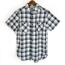 FIVE BROTHER(ファイブブラザー)1516056 LIGHT FLANNEL CHECK WORK S/S SHIRTS S/Sシャツ オンブレーチェック ワークシャツ 半袖シャツ 半袖ワークシャツ mens メンズ トップス 通販 アメカジ バイカー サーフィン ストリート 送料無料