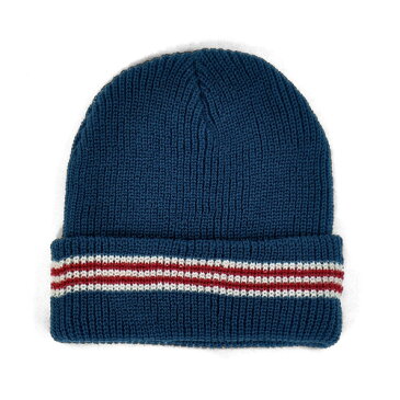 BANKS(バンクス)帽子 ニット キャップ BE0014 STRIPE BEANIE 浅め 良く伸びる 柔らかい ライン シンプル ストライプ ビーニー ニット 帽 ぼうし ワッチ キャップ mens メンズ 男性用 アクリル100% アメカジ ストリート サーフブランド ネコポス対応