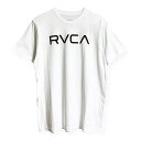 RVCA ルーカ BIG RVCA SS Tシャツ ビッグルーカ BD041-222 クルー ネック ロゴ プリント 半袖 Tシャツ BD041222 メンズ レディース ユニセックス ゆったり 大きい ビッグ オーバー サイズ シルエット デカ ロゴ サーファー 人気 ブランド おすすめ プレゼント Tシャツ