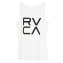 RVCA ルーカ FORMING RVCA TANK フォーミング タンクトップ ノースリーブ BB041351 バック ロゴ 発砲 プリント 袖なし シャツ メンズ レディース ユニセックス ゆったり 大きい ビッグ オーバー サイズ シルエット デカ ロゴ サーフ 人気 ブランド サーファー