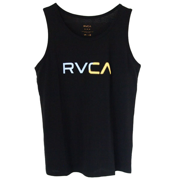 ルーカ タンクトップ  メンズ RVCA ルーカ SCANNER TANK タンクトップ BB041-353 メンズ レディース ユニセックス ルカ ペア リンク コーデ 大きいサイズ サーフィン　スケートボード