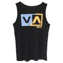 RVCA ルーカ SCANNER TANK タンクトップ BB041-353 メンズ レディース ユニセックス ルカ ペア リンク コーデ 大きいサイズ サーフィン　スケートボード