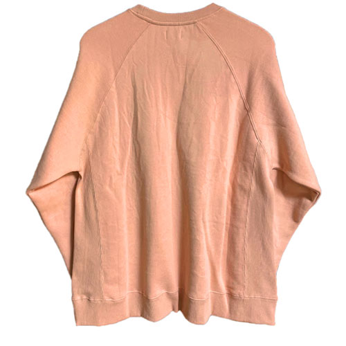 RVCA ルーカ HAV RVCA CR 裏起毛 レディース 貼り付け ワッペン ロゴ クルー ネック スウェット シャツ BB044-007 トレーナー ビッグ オーバー シルエット サイズ ルカ ロゴ プルオーバー スエット ストリート ダンス サーフ 人気 ブランド プレゼント 2