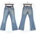 ★シルバージーンズ【SILVER JEANS】ブラジル ゴールドステッチブーツカットデニムパンツ ローライズブーツカットジーンズ レディース 美脚ジーンズ ストレッチ ローライズフレアーデニム ジーパンL9630SHC338 Ladys海外セレブブランド股上浅め★送料無料★