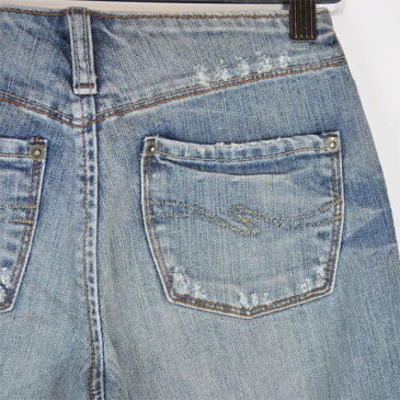 ★シルバージーンズ【SILVER JEANS】ブラジル ゴールドステッチブーツカットデニムパンツ ローライズブーツカットジーンズ レディース 美脚ジーンズ ストレッチ ローライズフレアーデニム ジーパンL9630SHC338 Ladys海外セレブブランド股上浅め★送料無料★