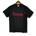 THE FLAT HEAD フラットヘッド Tシャツ TKT-002 フロッキープリント ロゴ 半袖Tシャツ S/STEE クルーネックTシャツ mens メンズ アメカジ モータースバイカーズTee 男性用ティーシャツ 丸胴 OLDIES＆BLUES 2nd/lightning/バイクレタリング