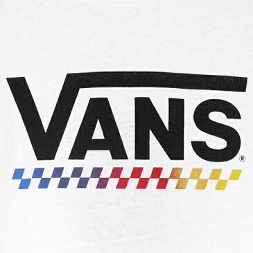 VANS バンズ キッズ 長袖 Tシャツ VA19FW-KT02 Grad Check FLV Boys L/S T-Shirt KIDS グラデーション プリント 柄 ヴァンズ ロゴ スケボー ロングスリーブ 子供服 ジュニア ユース ベビー 幼児 小児 園児 小学生 トップス 女の子 男の子 スケート ダンス ストリート