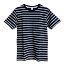VELVA SHEEN(ベルバシーン)アンイーブンボーダーtシャツ161560U UNEVEN BORDER TEE TシャツボーダーTEE S/STEE 半袖Tシャツ クルーネックボーダーTシャツ ストライプTシャツ mens メンズ アメカジ バイカー マリン Tee 男性用 アメリカ製ティーシャツ 7,700円