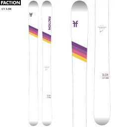 FACTION ファクション スキー板 CT 3.0X 板単品 〈20/21モデル〉 レディース