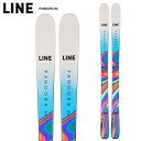 LINE ライン スキー板 PANDORA 84 板単品 22-23 モデル レディース