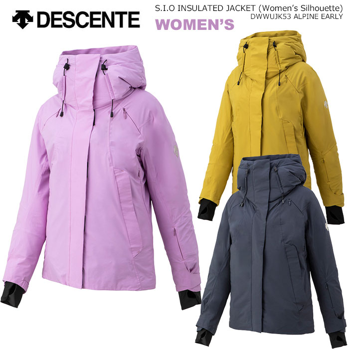 DESCENTE/デサント レディス スキーウェア ジャケット/S.I.O INSULATED JACKET/DWWUJK53(2023)