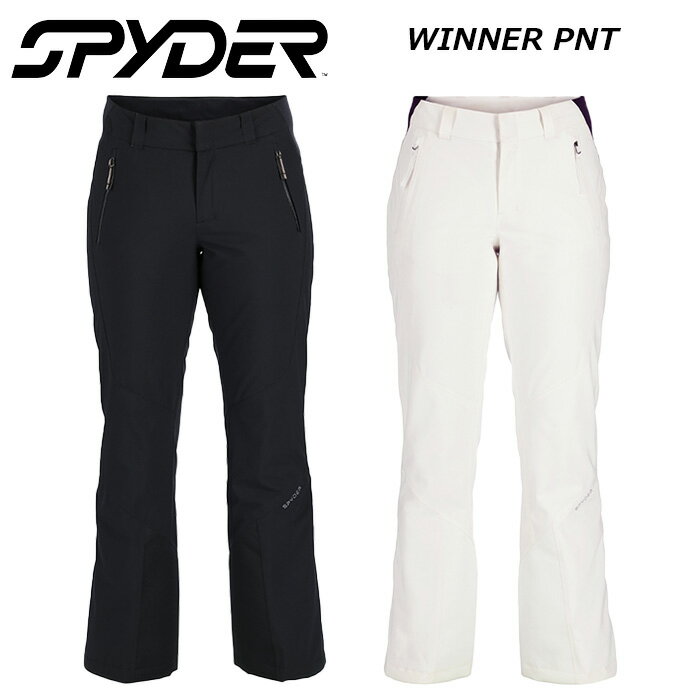 SPYDER スパイダー ウェア レディース WINNER INSULATED PANT 当店実測値（平置き） 2Rサイズ ウエスト:38 丈:99 股下:74 4Rサイズ ウエスト:39 丈:101 股下:78 6Rサイズ ウエスト:40 丈:103 股下:78 8Rサイズ ウエスト:42 丈:106 股下:79 2Sサイズ ウエスト:38 丈:96 股下:73 4Sサイズ ウエスト:39 丈:99 股下:74 【特徴】 ・20kラミネートとPFCフリーDWRを施した360°ストレッチEXO SHIELDリサイクルポリエステル平織り。 ・エアプレンネオプレン ・プリマロフトブラックECOインサレーション(40g) ・YKK AquaGuardジッパー付きハンドポケットは、貴重品を濡らさない。 ・フルテープシーム ・伸縮性、通気性に優れたウエスト構造で、カスタマイズ可能なベルトループ付き ・強化スカッフガードとパンツカフ ・インナースノーゲイターは、グリッパーゴムとカフアンカーにより、パンツの脚をしっかりと固定します。 ※ご注意※ ・製造過程で細かいキズがつくことがあります。ご了承ください。 ・実店舗と在庫を共有しいるため、タイミングによって完売となる場合がございます。 ・モニターの発色によって色が異なって見える場合がございます。