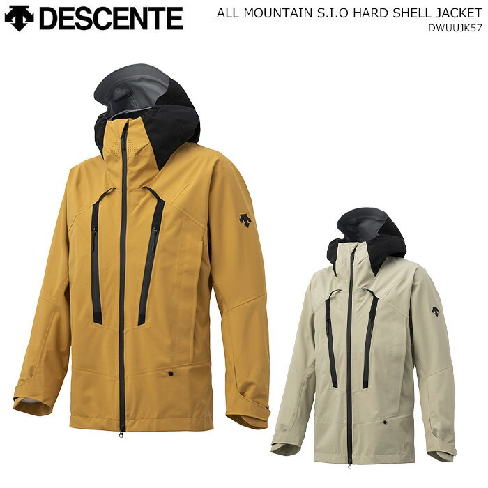 DESCENTE/fTg XL[EFA n[hVFWPbg S.I.O HARD SHELL JACKET /DWUUJK57(2023)