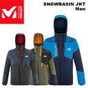 MILLET ミレー ウェア SNOWBASIN JKT Men【MIV9214】23-24(2024)モデル ジャケット