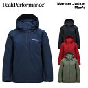 PEAK PERFORMANCE ピーク パフォーマンス ウェア Maroon Jacket Men's 23-24(2024)モデル ジャケット