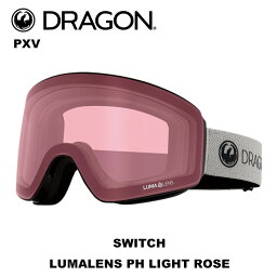 DRAGON ドラゴン ゴーグル PXV SWITCHLUMALENS PH LIGHT ROSE 23-24 モデル【返品交換不可商品】